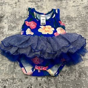 EUC Bonds 3-6 bodysuit with tutu